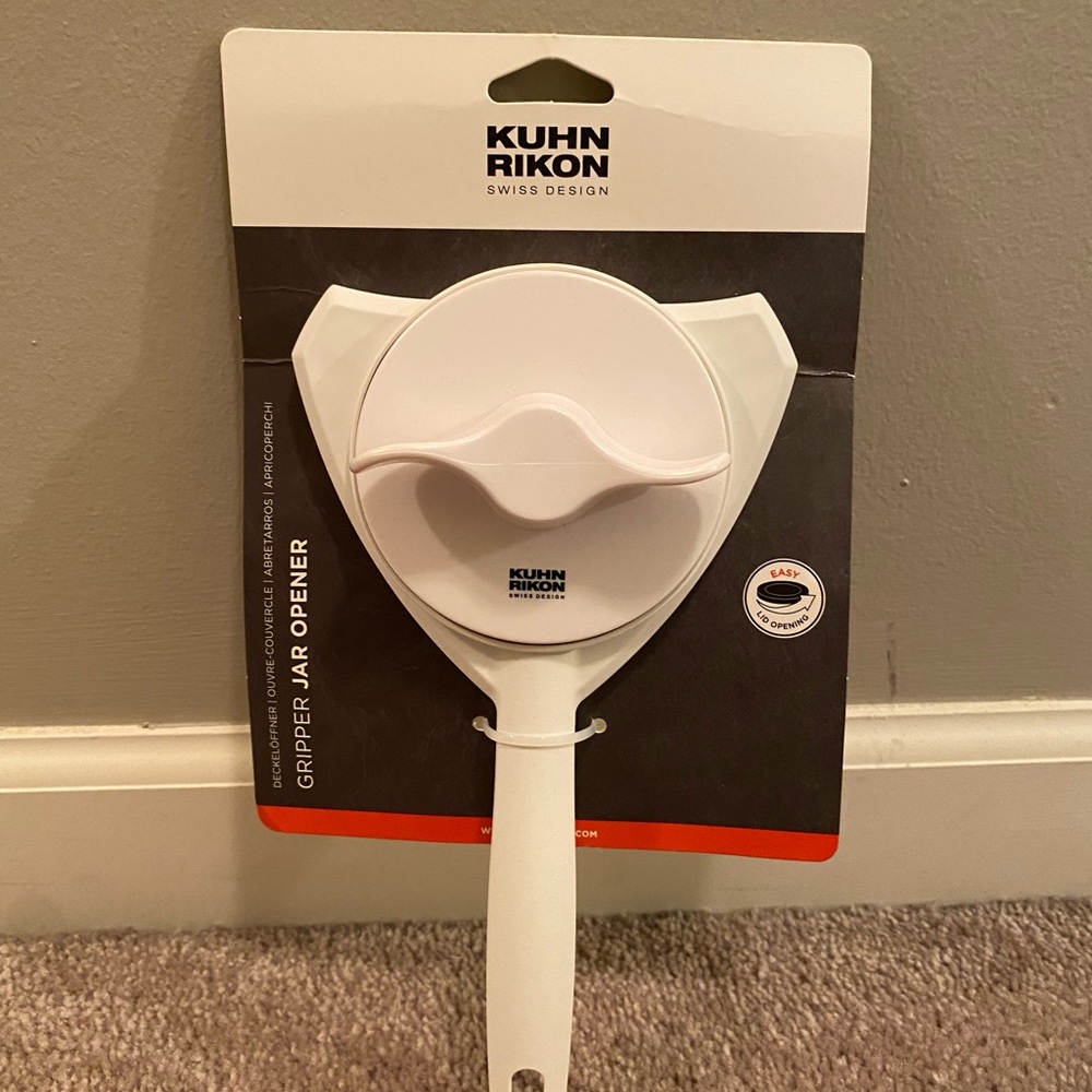 Kuhn Rikon White Gripper Jar Opener